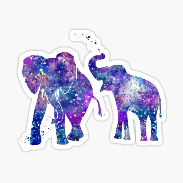 Item preview, Two Elephants designed and sold by EvasDreams.