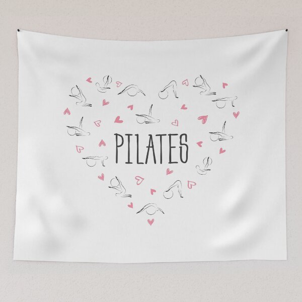 Item preview,  Pilates poses in shape of a heart designed and sold by sashica.