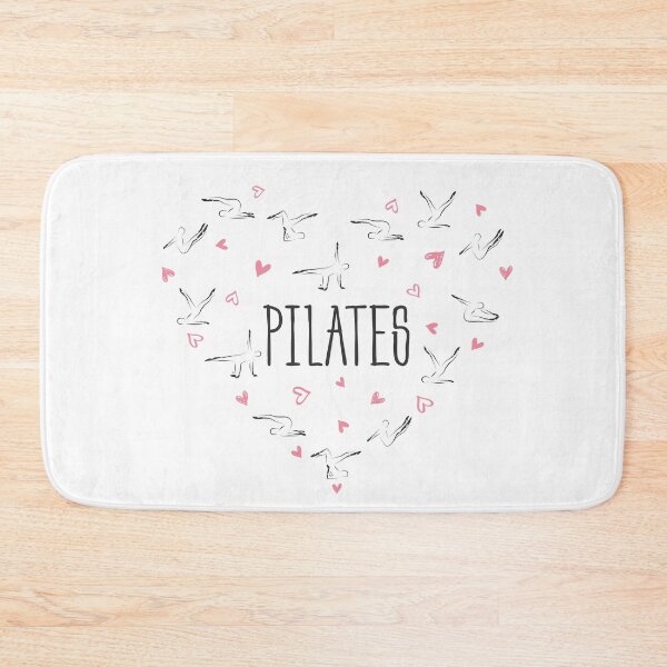 Item preview, Pilates poses in shape of a heart designed and sold by sashica.