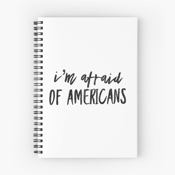 Item preview, I'm Afraid of Americans designed and sold by Lady Eva's Shop.