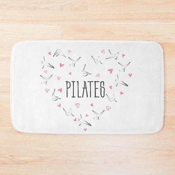 Item preview, Pilates poses in shape of a heart designed and sold by sashica.