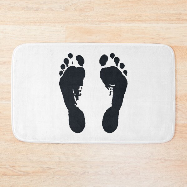 Item preview, Footprints / Footprint (Barefoot / Black) designed and sold by MrFaulbaum.