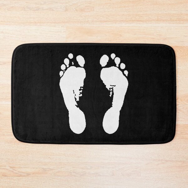 Item preview, Footprints / Footprint (Barefoot / White) designed and sold by MrFaulbaum.
