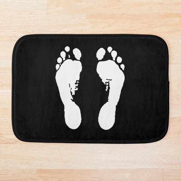 Item preview, Footprints / Footprint (Barefoot / White) designed and sold by MrFaulbaum.