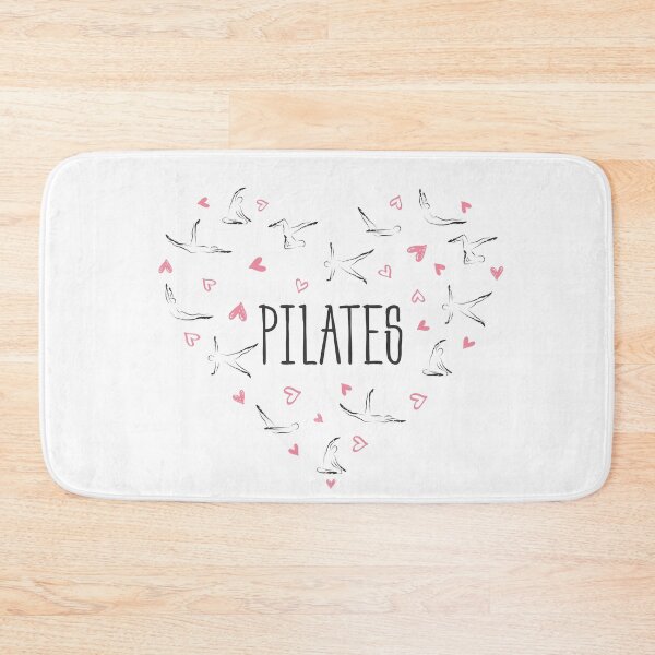 Item preview, Pilates poses in shape of a heart designed and sold by sashica.