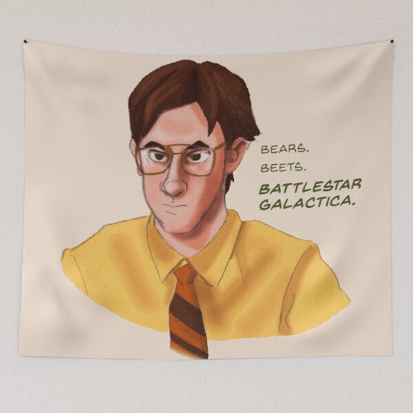 Item preview, Bears. Beets. Battlestar Galactica.  designed and sold by AlexBowman314.