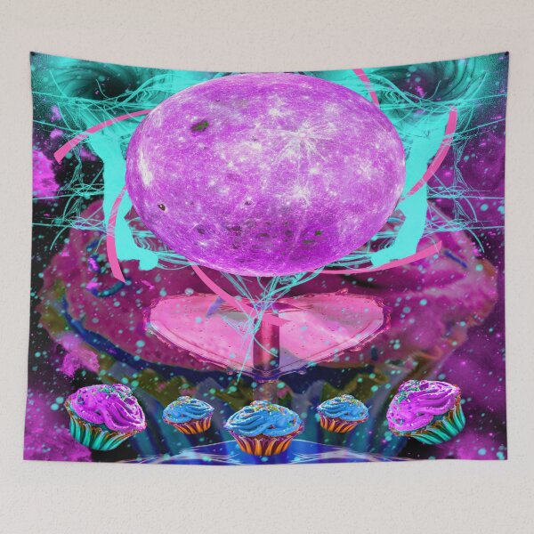Item preview, Moon Cream Cupcake Delight designed and sold by Discordant Dreams Art.