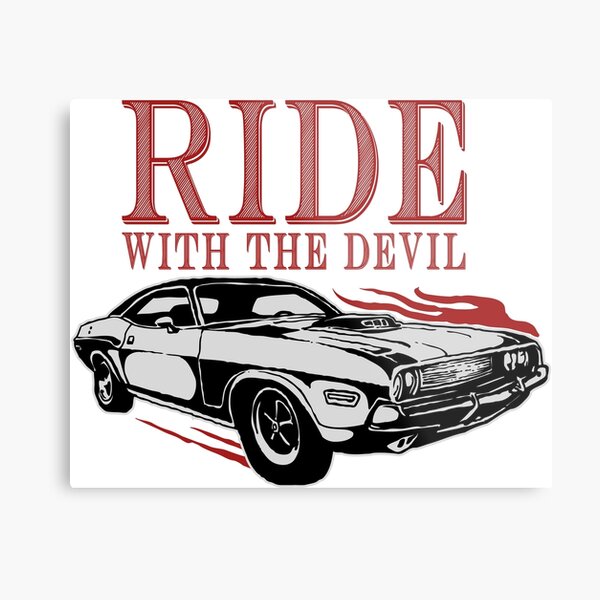 Ride With The Devil Metal Print