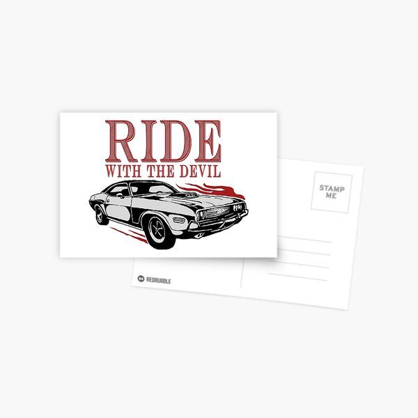 Ride With The Devil Postcard