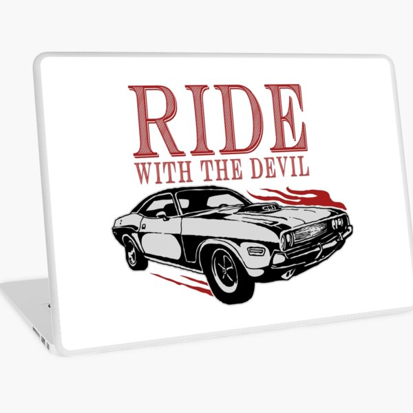 Ride With The Devil Laptop Skin