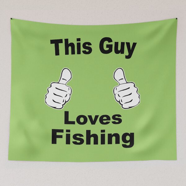 Item preview, This Guy Loves Fishing designed and sold by CharJens.