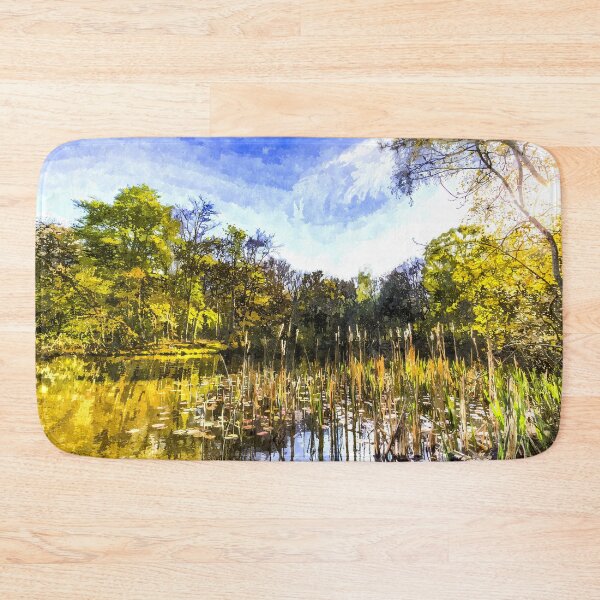 Item preview, The Bulrush Pond Art designed and sold by Londonimages.