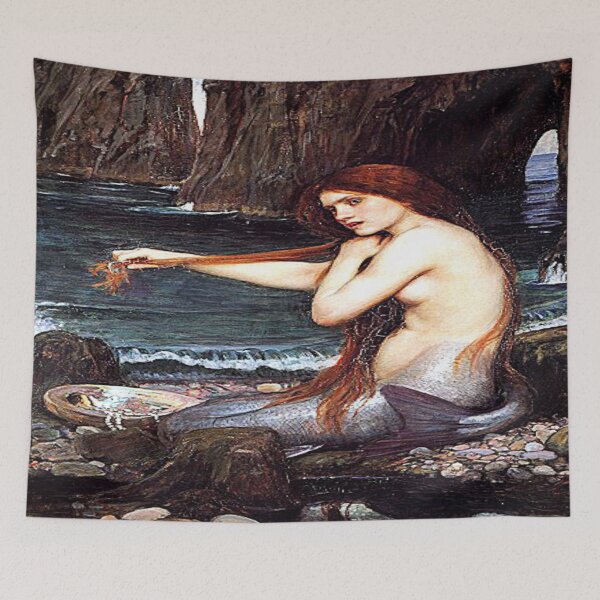Item preview, Mermaid On The Shore  designed and sold by MurphyMorganGifts.