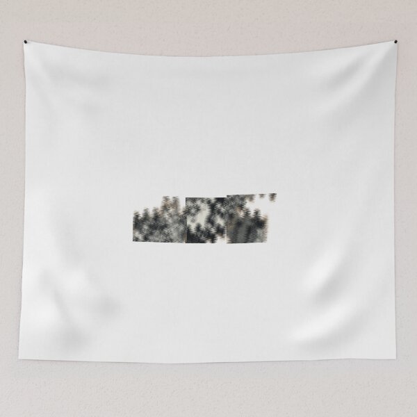 Item preview, Black/Gold fuzzy abstract design designed and sold by qlobba.