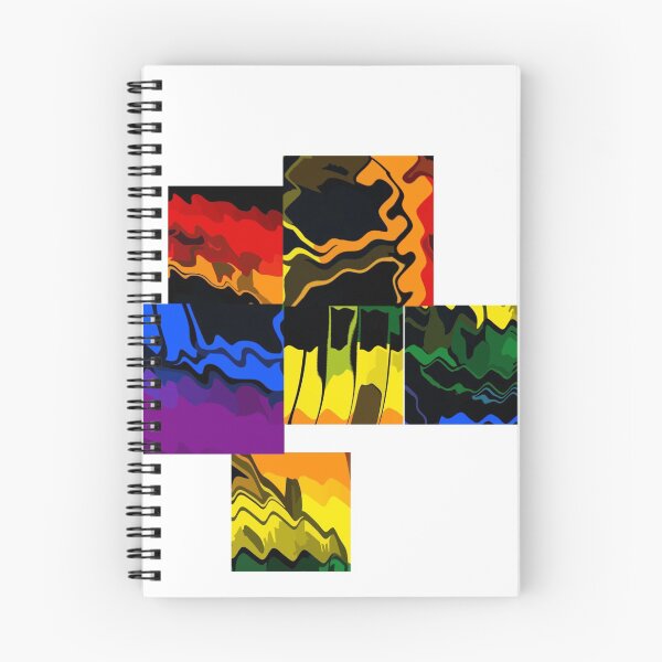 Item preview, Bright abstract modern pattern designed and sold by qlobba.