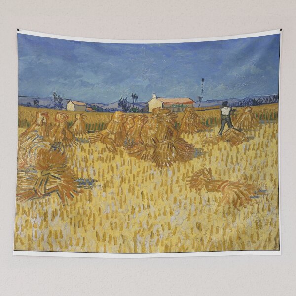 Item preview, Vincent Van Gogh - Corn Harvest In Provence  designed and sold by vakashop.