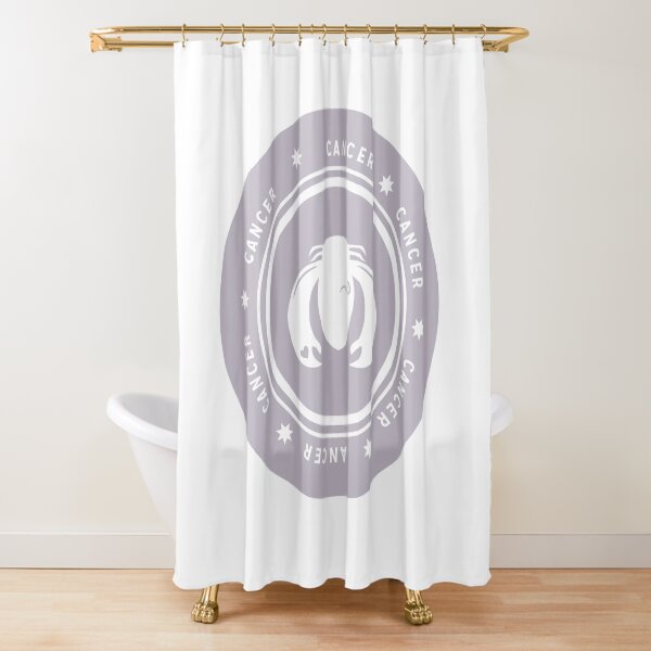 Cancer - Light Shower Curtain