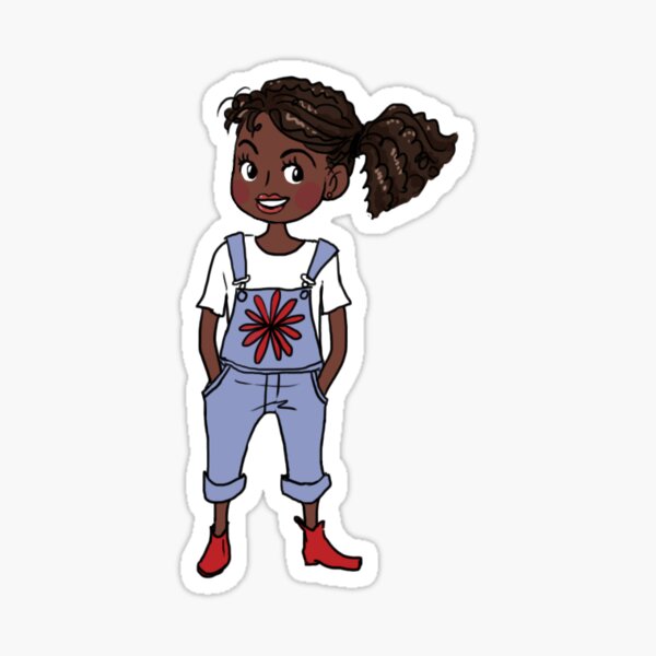 Flourish character Sticker
