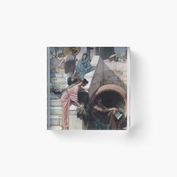 Item preview, Diogenes (1882) By J W Waterhouse  designed and sold by knightsydesign.
