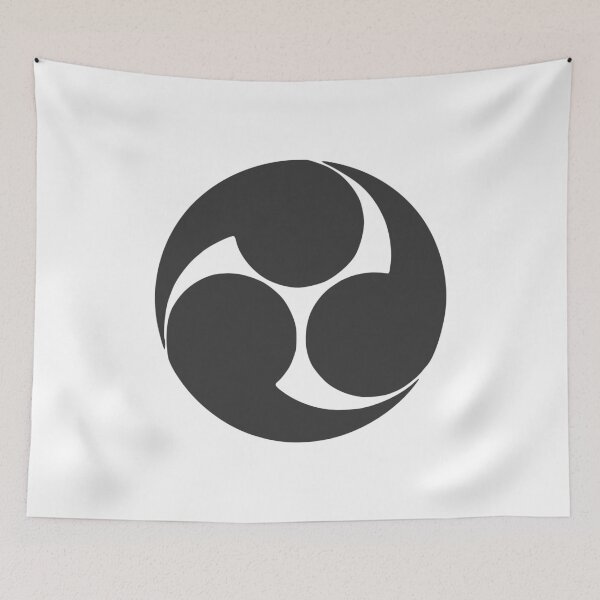 Item preview, Samurai Kamon Hidari Mitsudomoe designed and sold by Takeda-art.