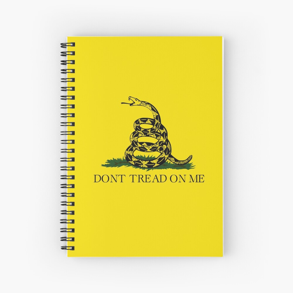 DON'T TREAD ON ME Spiral Notebook