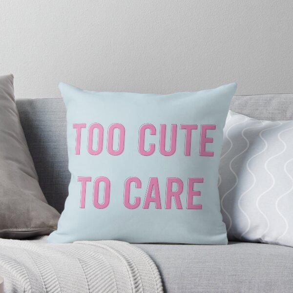 Artikelvorschau, Too Cute to Care Typografie  entworfen und verkauft von Seven-Stripes.