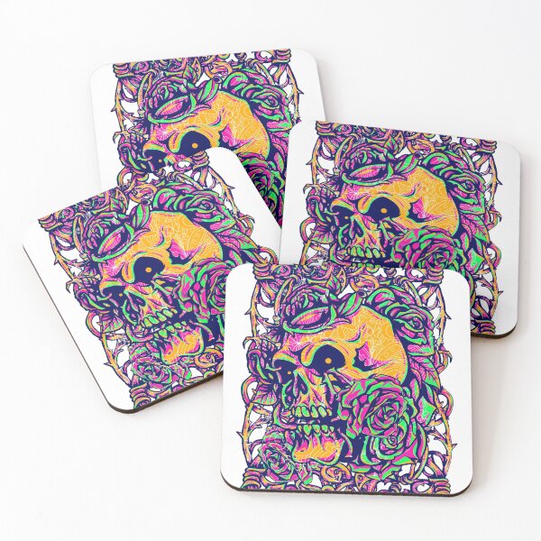 Item preview, FLORAL Skull  designed and sold by Nora Gad.