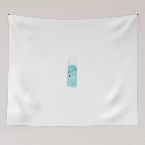 Item preview, Hydrate or Die-drate Blue Bottle White Cap designed and sold by loshijosdesma2.