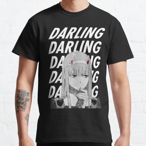 Zero Two "Darling" Darling in the FranXX Classic T-Shirt
