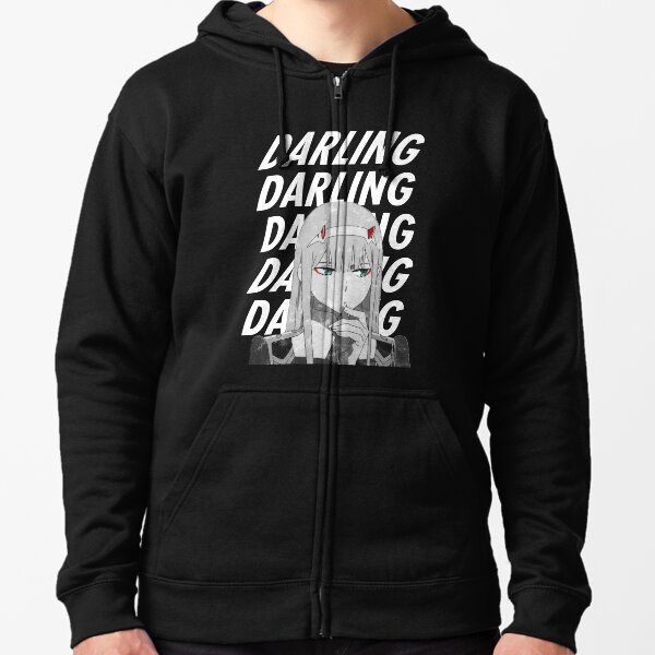 Zero Two "Darling" Darling dans le FranXX Veste zippée à capuche