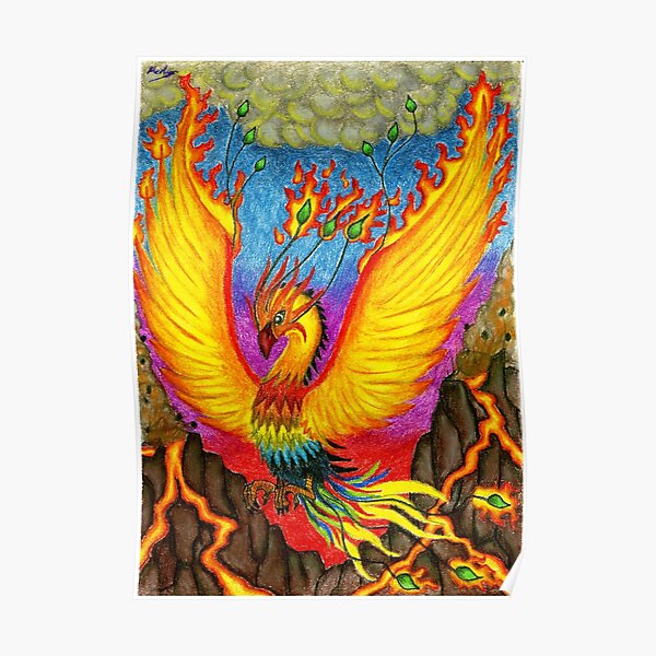 Phoenix Rising From The Ashes Gifts Merchandise Redbubble