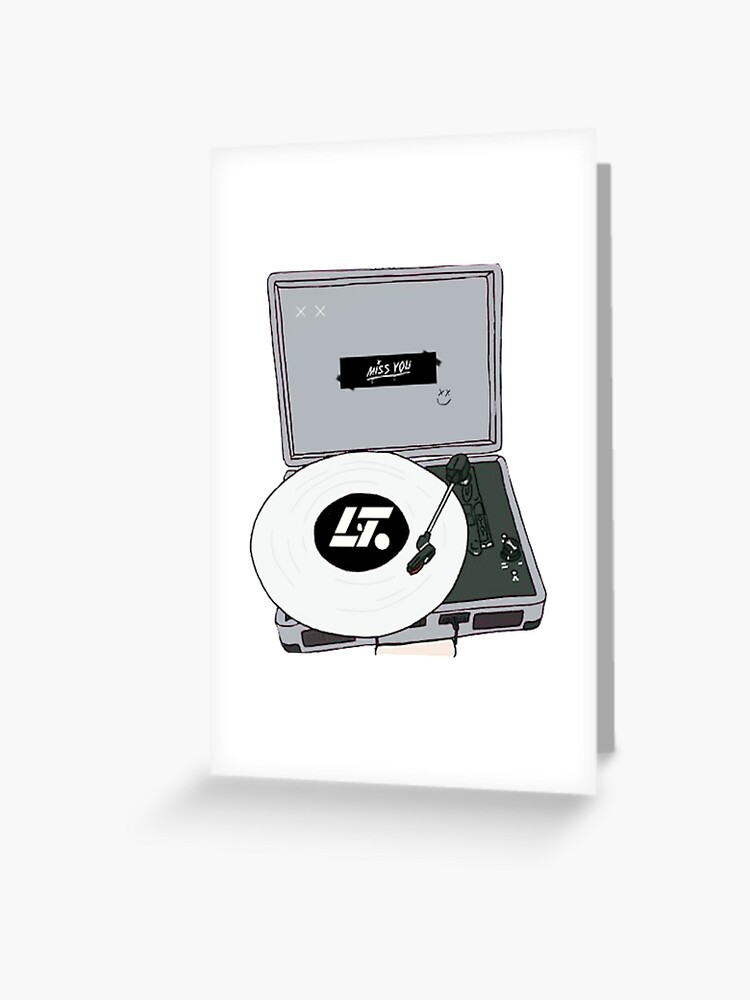 Louis Tomlinson - Vinyl Player Greeting Card for Sale by Little