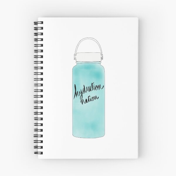 Item preview, Hydration Nation Blue Bottle White Cap designed and sold by loshijosdesma2.