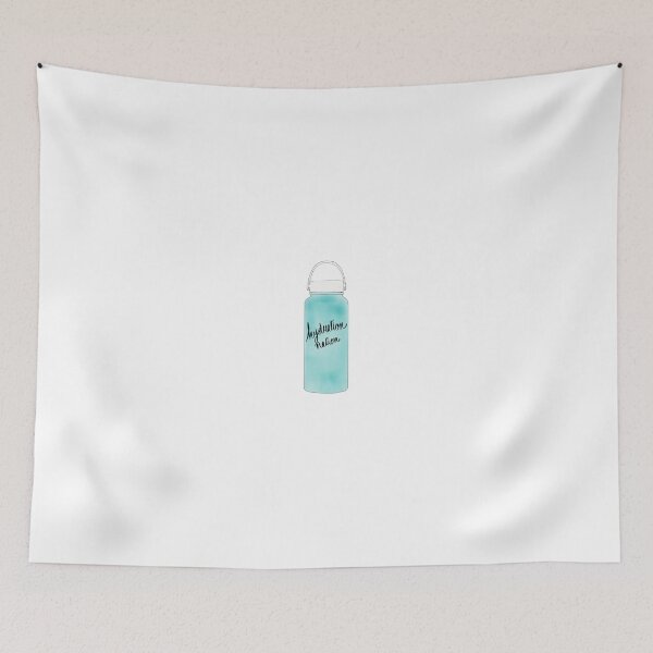 Item preview, Hydration Nation Blue Bottle White Cap designed and sold by loshijosdesma2.