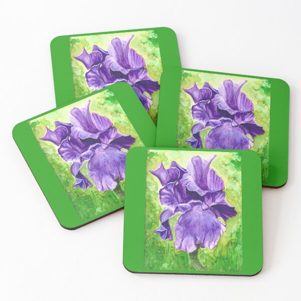 Item preview, Mickie's Purple  Iris designed and sold by GlennArt.