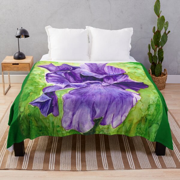 Item preview, Mickie's Purple  Iris designed and sold by GlennArt.