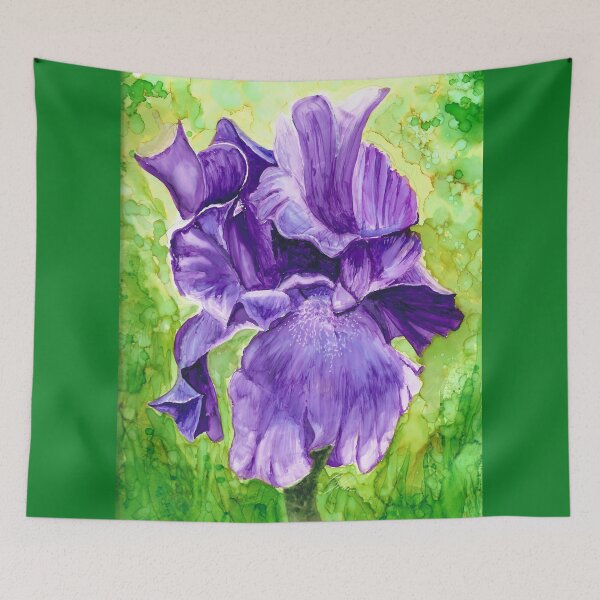 Item preview, Mickie's Purple  Iris designed and sold by GlennArt.