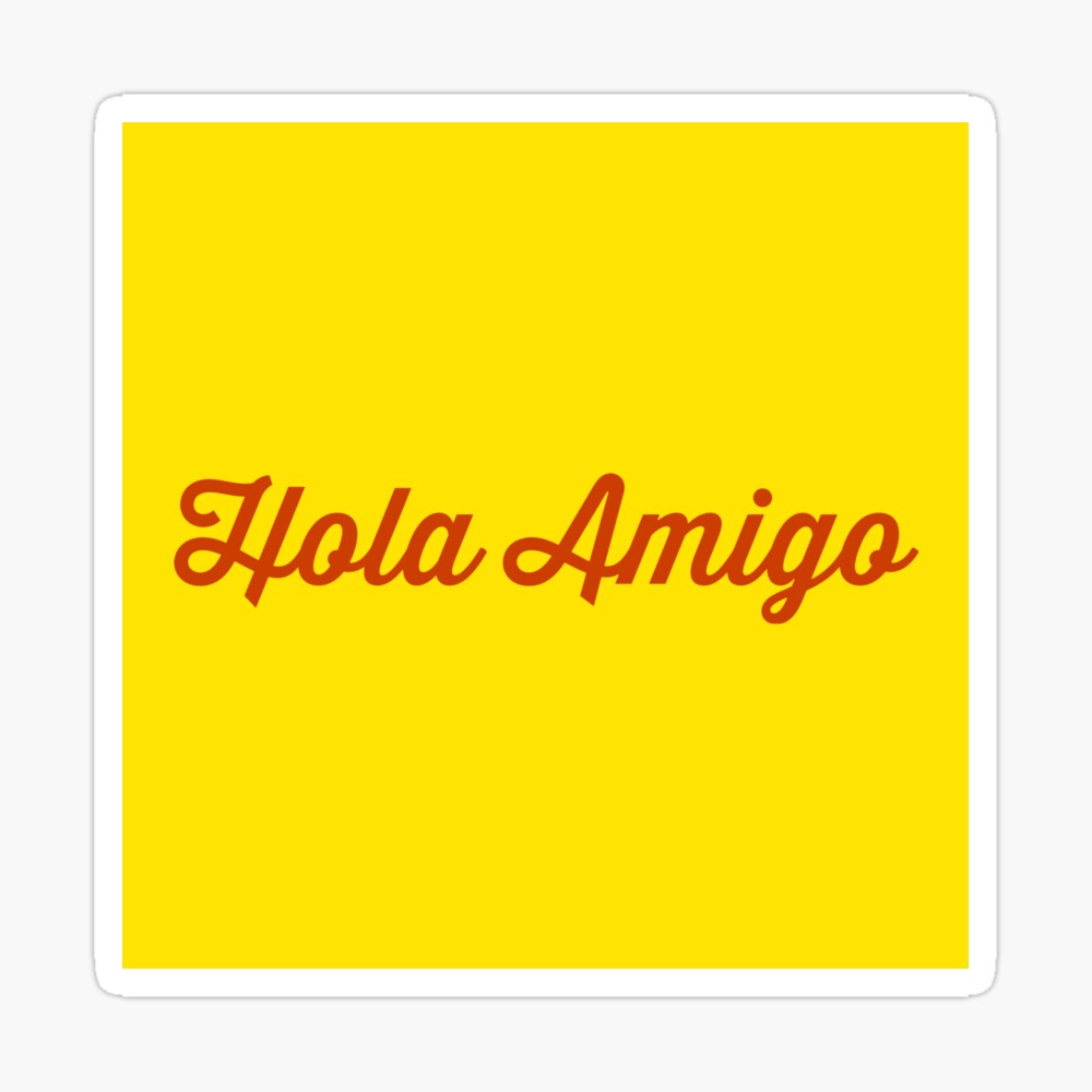 Hola Amigo Christmas Gift Card