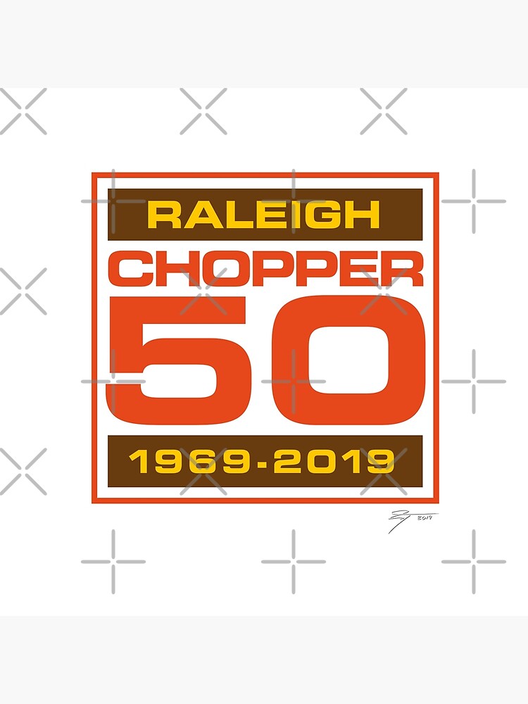 raleigh chopper 50th anniversary