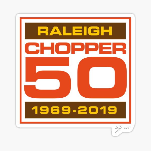 raleigh chopper stickers