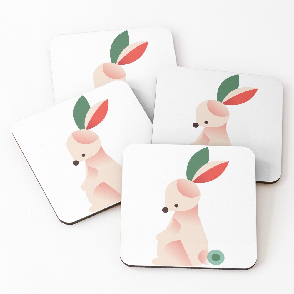 Item preview, Coasters (Set of 4) designed and sold by grafiktrafik.