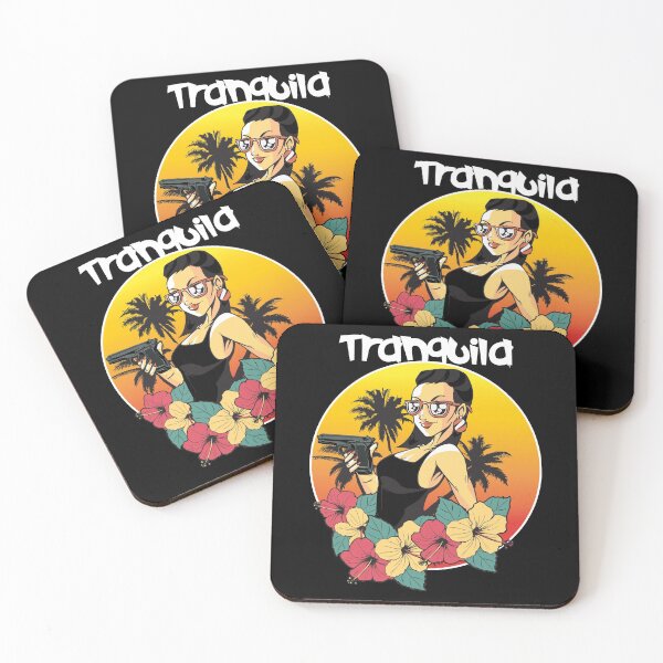 Item preview, Gangster Latina Tranquilo with flowers. designed and sold by emphatic.