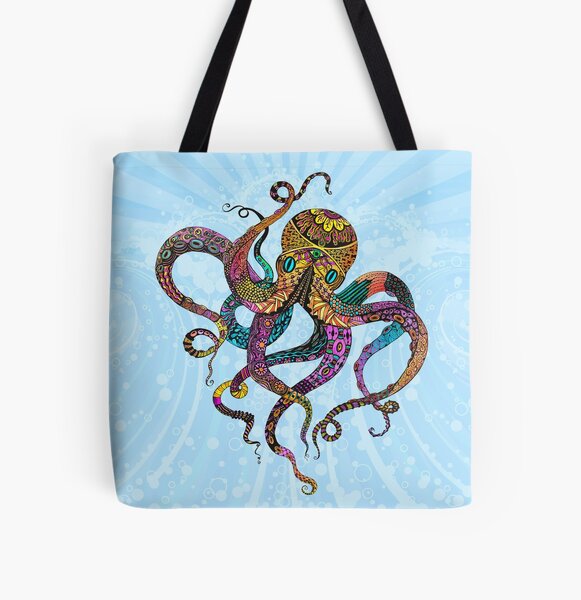 Electric Angler Fish Tote Bag