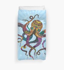 Electric Octopus Duvet Cover