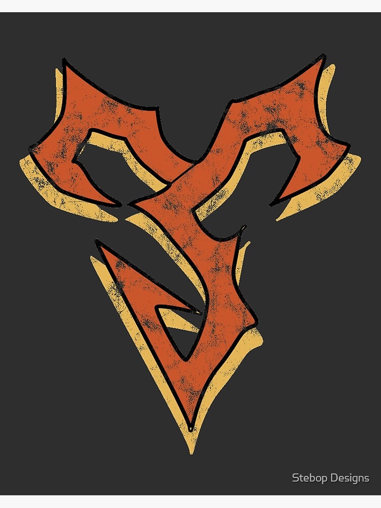 Final Fantasy X Zanarkand Abes Distressed Logo