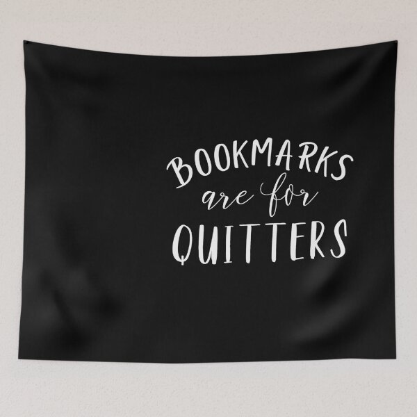 Item preview, Bookmarks are for Quitters - Vneck Or - Reading Book Reading librarian gift, FT63 designed and sold by MentDesigns.