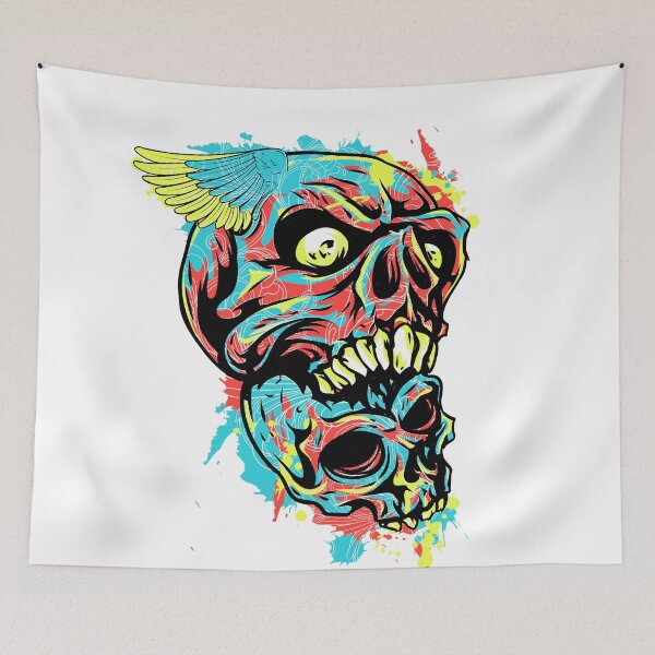 Item preview, Skull TWIN  designed and sold by Nora Gad.