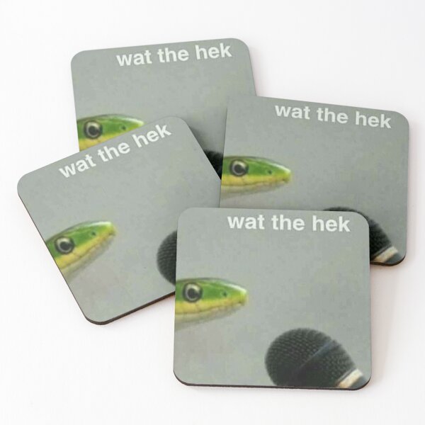 Item preview, snek wat the hek designed and sold by misha jenkins.