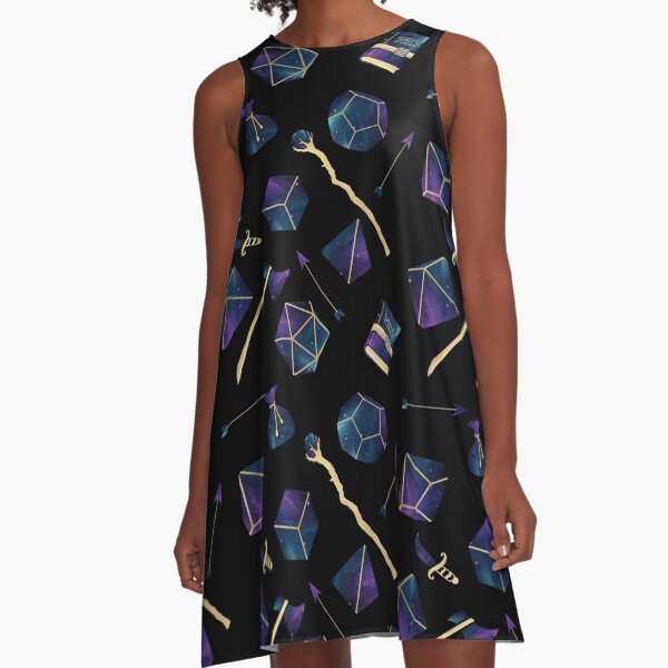 Dice & Damage A-Line Dress