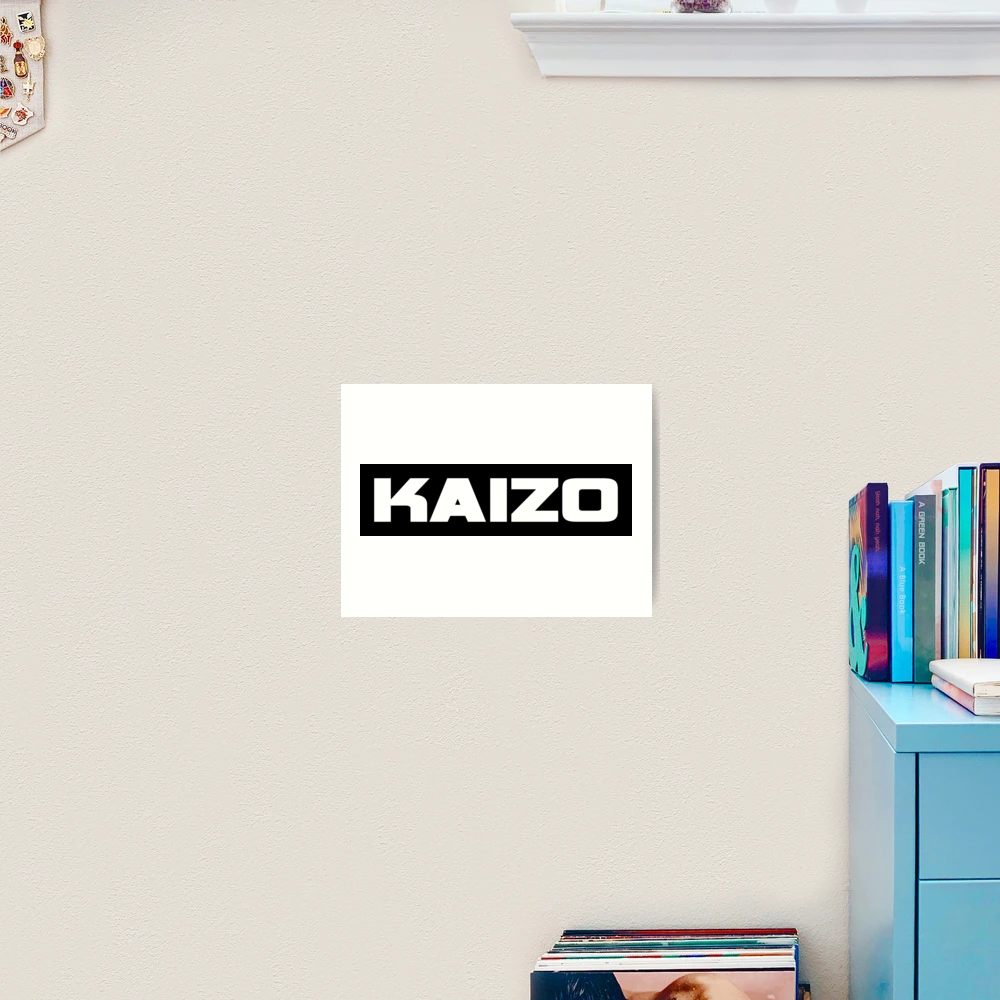 Kaizo White Text Lettering